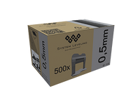 Tile Leveling Clips 0.5mm – Plastic Spacers for Professional Tile Installation